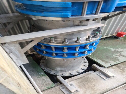 Kaplanturbine Zulauf