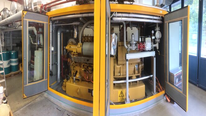 BHKW (Blockheizkraftwerk)